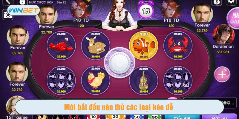Mới bắt đầu nên thử các loại kèo dễ