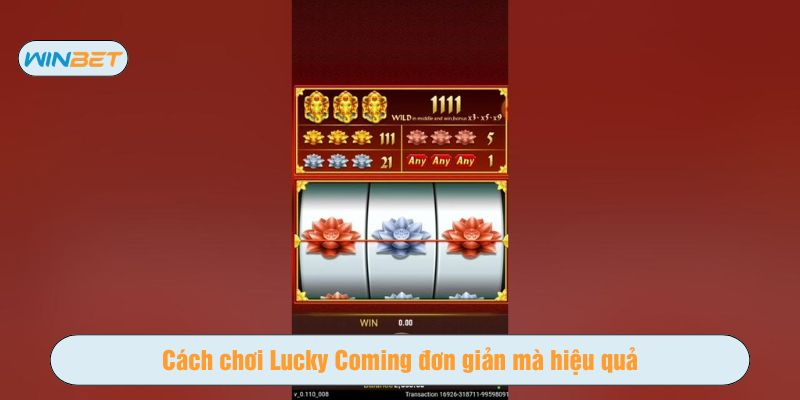 Chơi Lucky Coming đơn giản tại Winbet