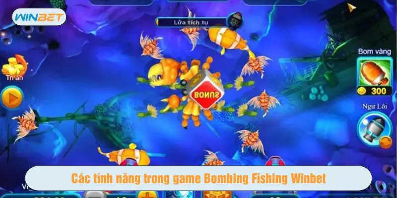 Các tính năng đặc biệt trong Bombing Fishing