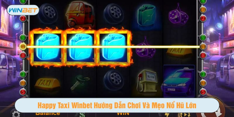 Happy Taxi là một trò chơi slot trực tuyến được thiết kế với phong cách hiện đại