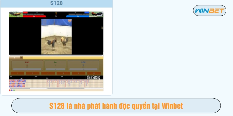 S128 là nhà phát hành độc quyền tại Winbet