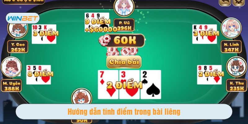 Bài liêng có nét tương đồng với bài cào về cách tính điểm