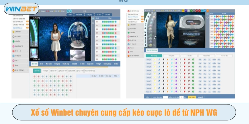 Xổ số Winbet chuyên cung cấp kèo cược lô đề